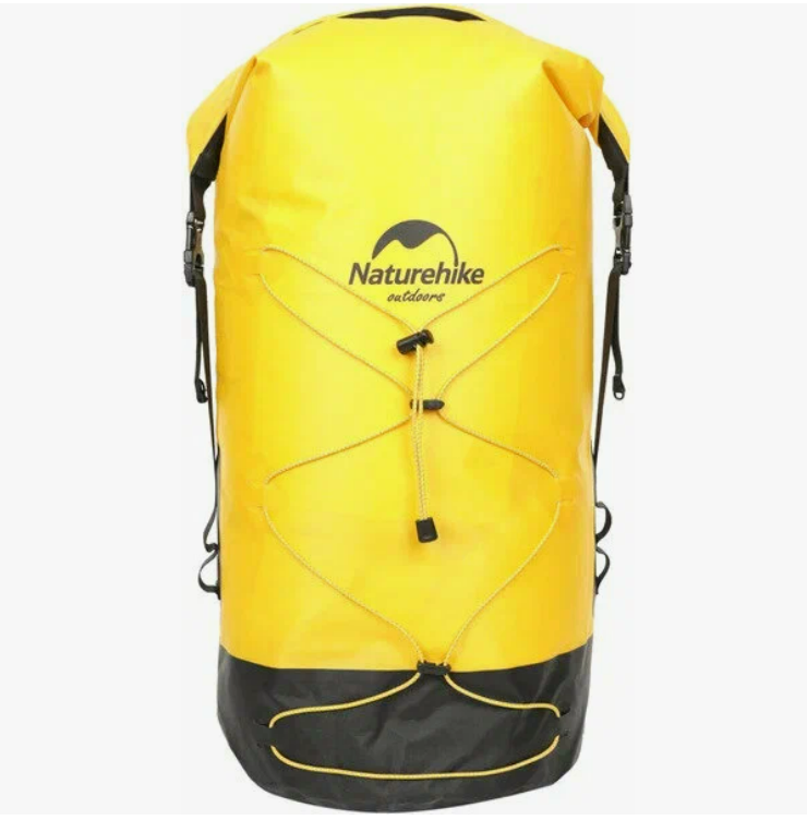 картинка Рюкзак туристический Naturehike 40 л, ПВХ, желтый