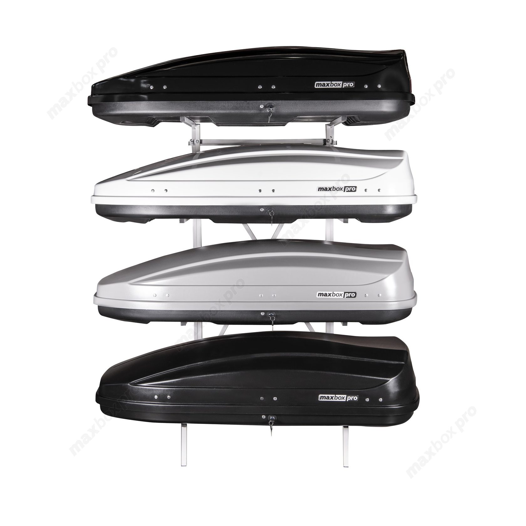 картинка Автобокс MaxBox PRO 460 (средний) серый