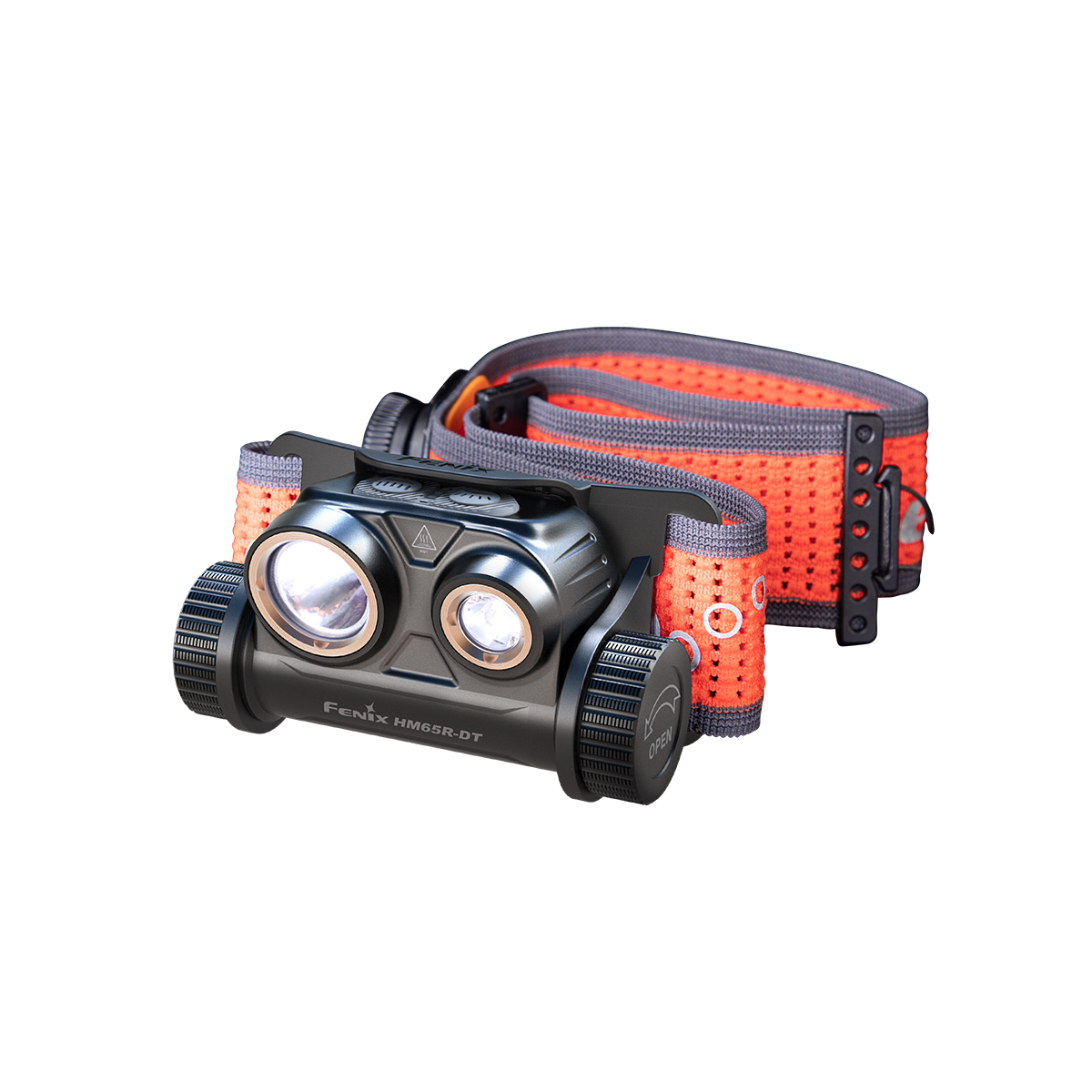 картинка Налобный  фонарь Fenix HM65R-DT Dual LED 1500 Lm Black