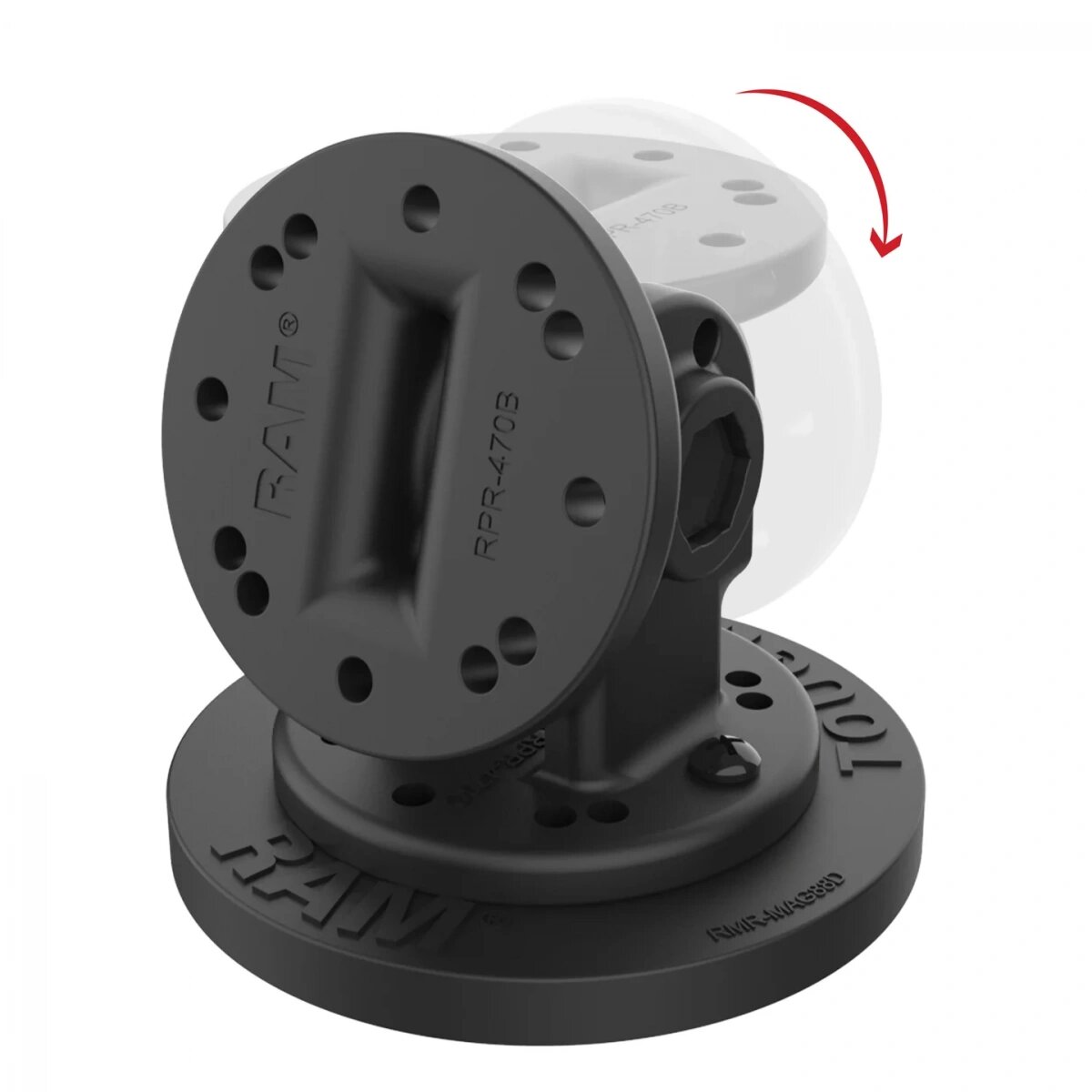Магнитное крепление RAM® Single Pivot RAP-101-PV4-NK-MAG88U
