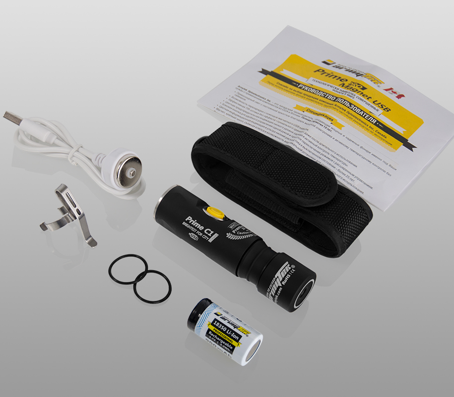 картинка Фонарь ARMYTEK Prime C1 Pro Magnet USB XP-L ТЕПЛЫЙ
