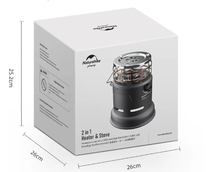 картинка Обогреватель газовый Naturehike многофункциональный, 2,7 кВт