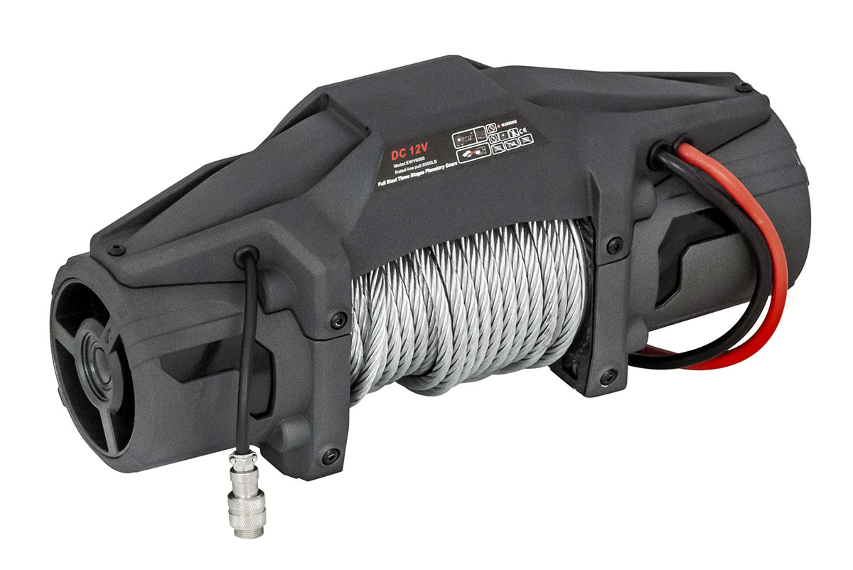 картинка Лебедка Runva 6000 lbs 2500 кг 12В сталь EWV6000F