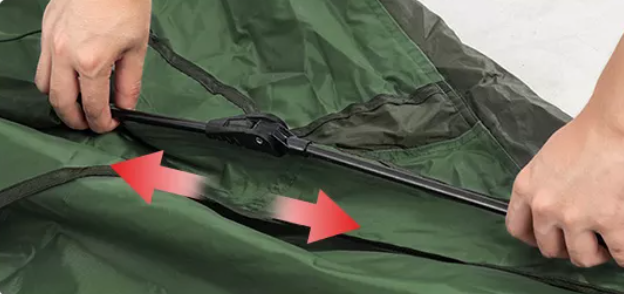 картинка Палатка Naturehike 4-местная, быстросборная, зеленая