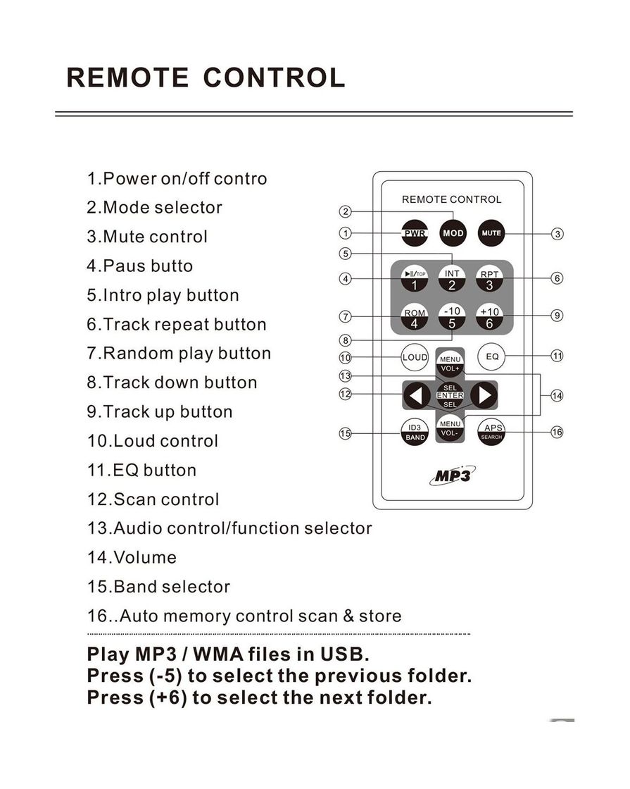 картинка Магнитола