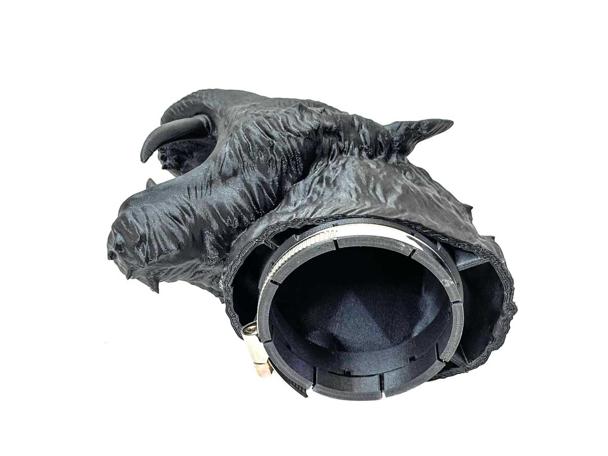 картинка Воздухозаборник (насадка) шноркеля впускной "Саблезубый тигр" (3 дюйма)