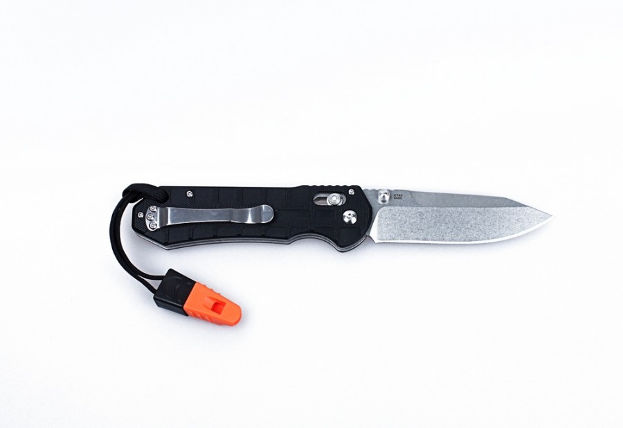 картинка Нож Ganzo G7452P-WS черный