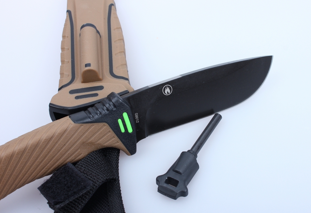 картинка Нож Ganzo G8012 пустынный желтый