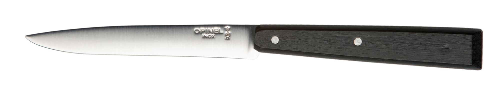 картинка Нож столовый Opinel №125, нержавеющая сталь, черный, 001593