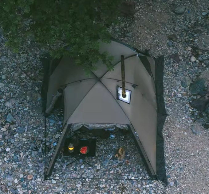 картинка Палатка Naturehike SHAN DI, 2-местная, коричневая