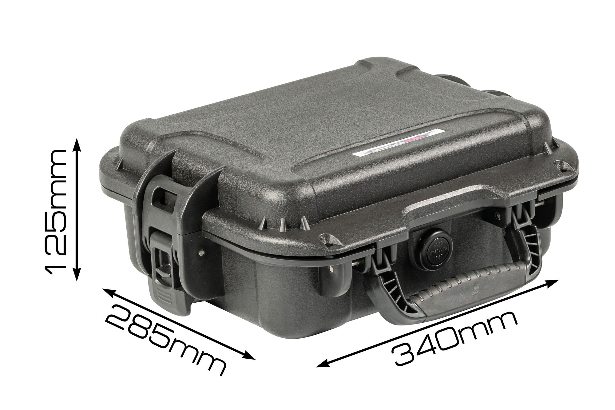 Кейс OffRoadTeam Element EL613050 ЧЕРНЫЙ, внутри 261*212*116мм, IP65