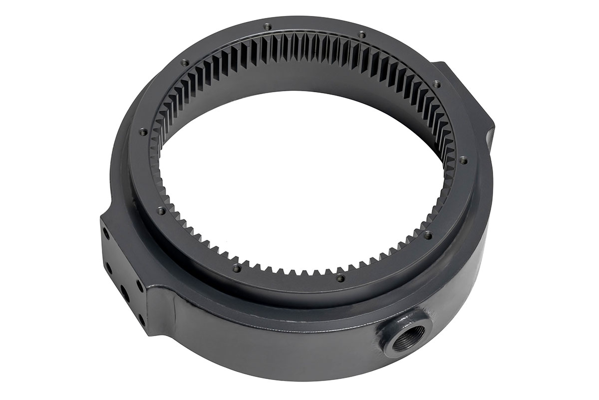 картинка Станина крепления редуктора гидравлической лебёдки Runva HWH080