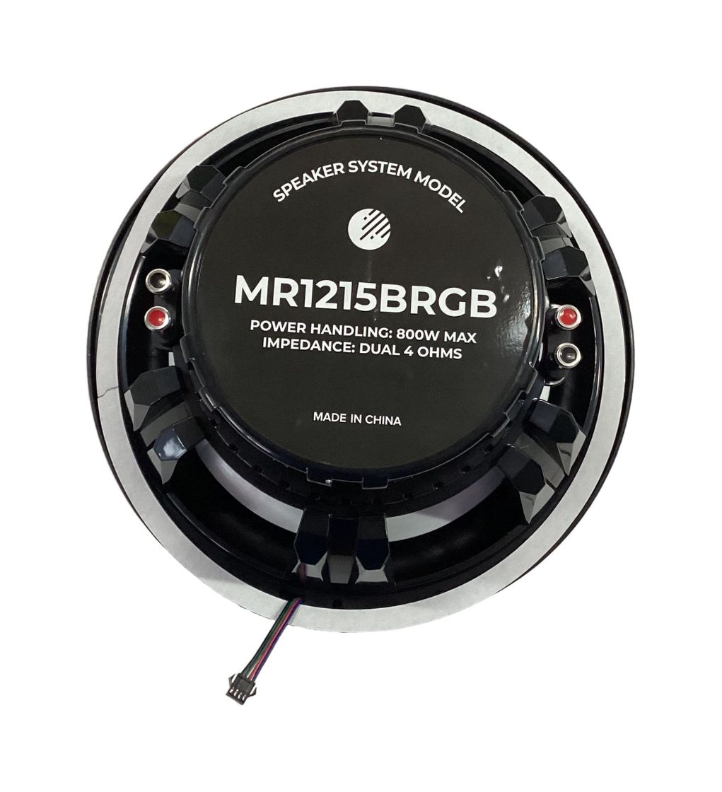 картинка Динамик для сабвуфера 12" 800W черный RGB, Marine Rocket