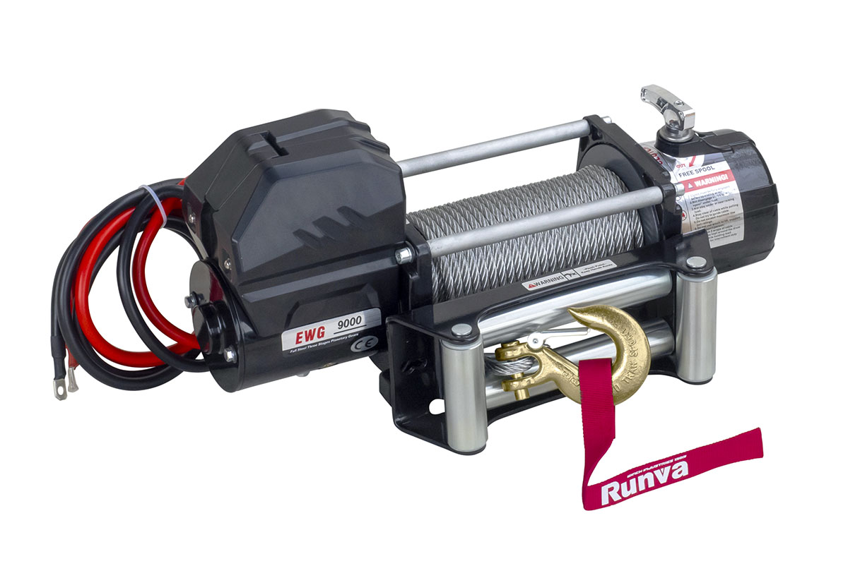 картинка Лебедка Runva Magnum 9000 lbs 4200 кг (стальной трос) 12В