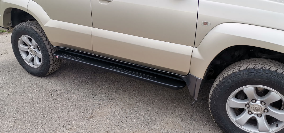 картинка Пороги РИФ силовые Toyota Land Cruiser Prado 120
