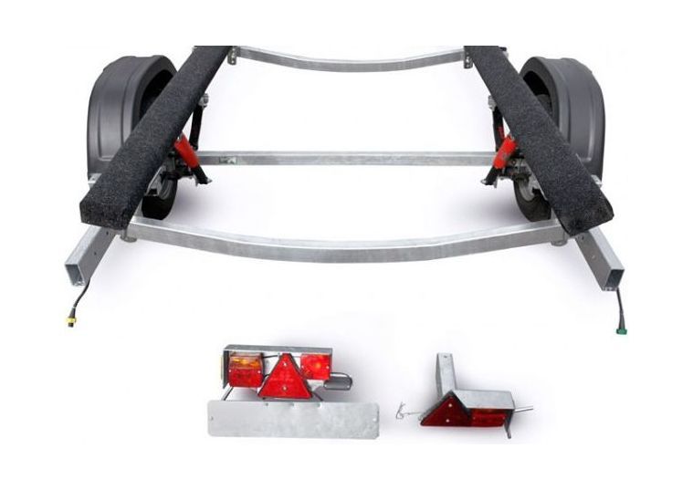 картинка Прицеп для лодок до 4,3 м., МЗСА