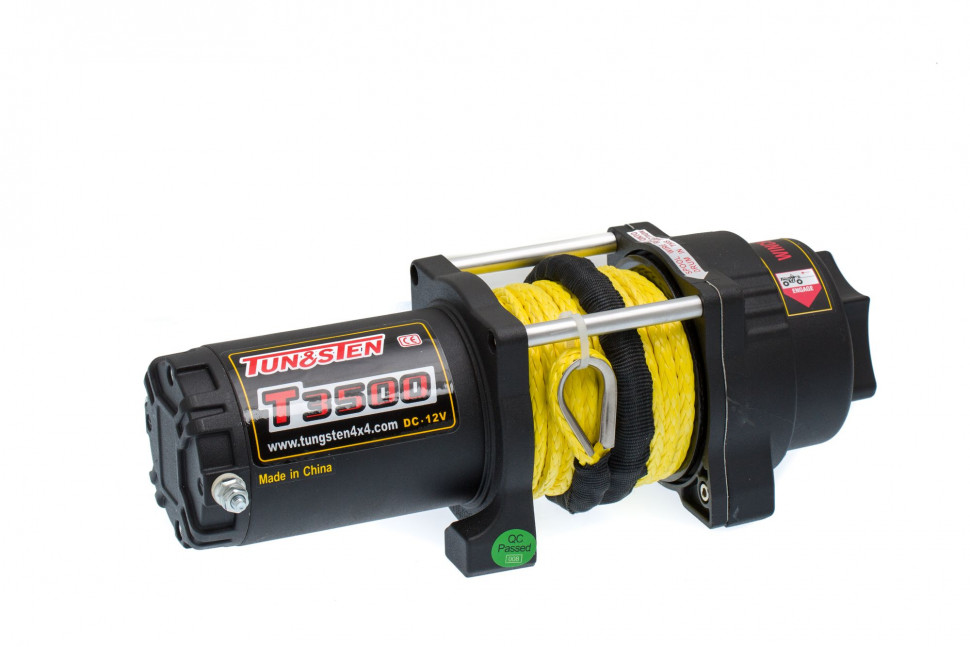 Лебедка Tungsten Winch 3500 синтетика, радиопульт
