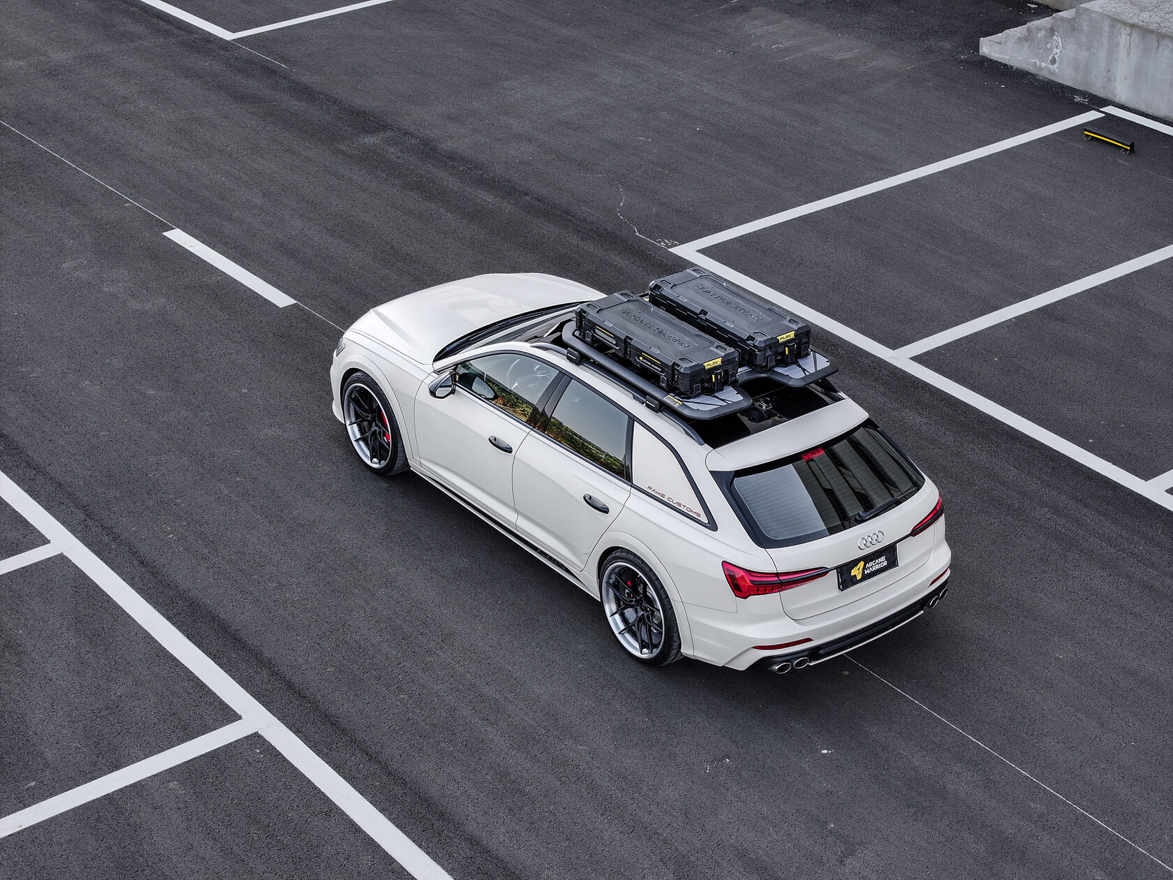 картинка Багажник экспедиционный STORM Roof Rack для Audi A6Avant (2017-2024)
