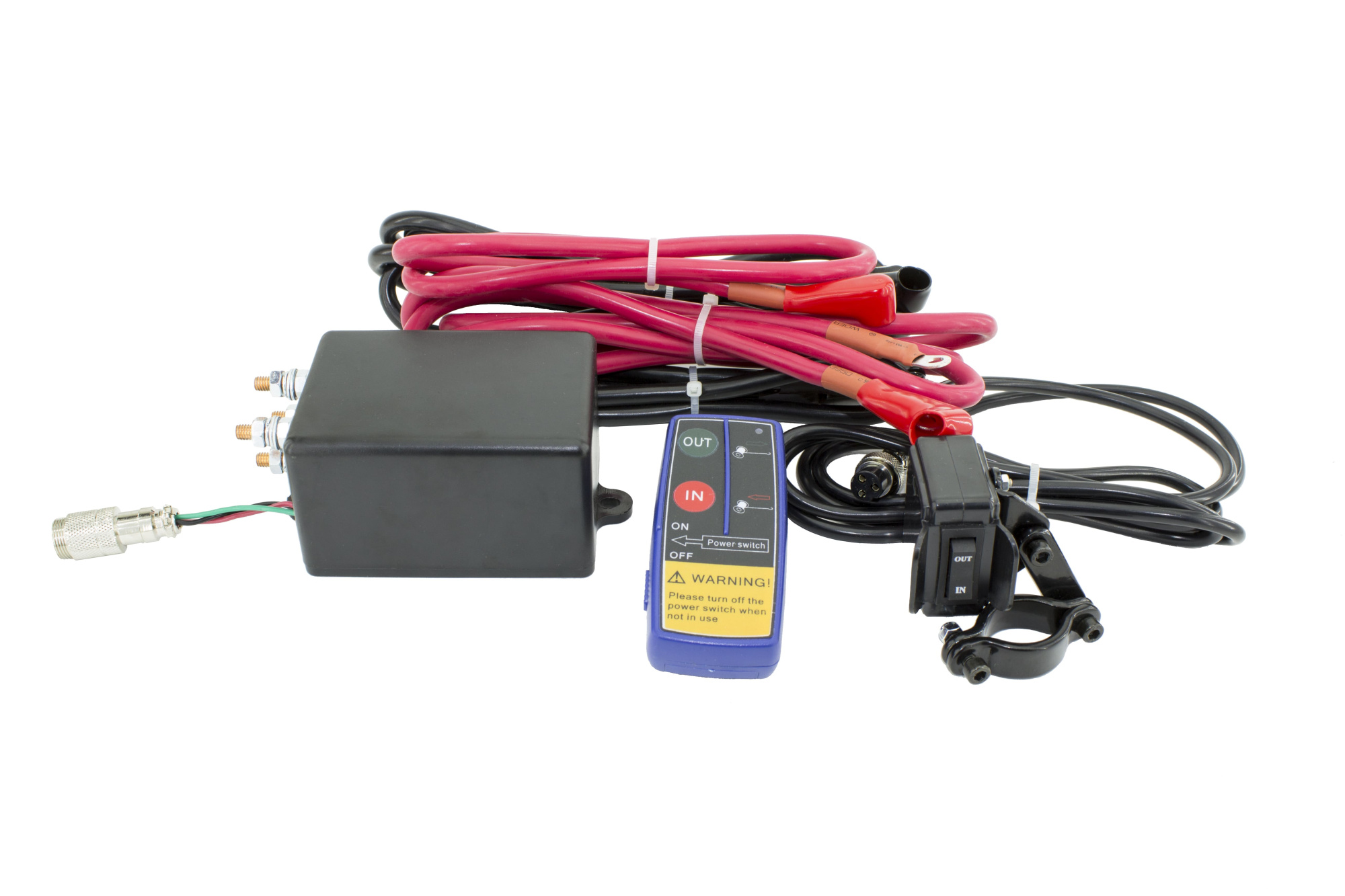 картинка Лебедка redBTR QUATTRO CRAZY 4,5S 12В 2040кг, 176:1, синтетика