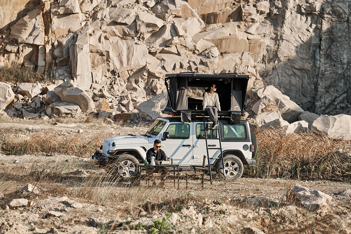 картинка Палатка на крышу автомобиля Wild Land Rock Cruiser 140 pro ECO
