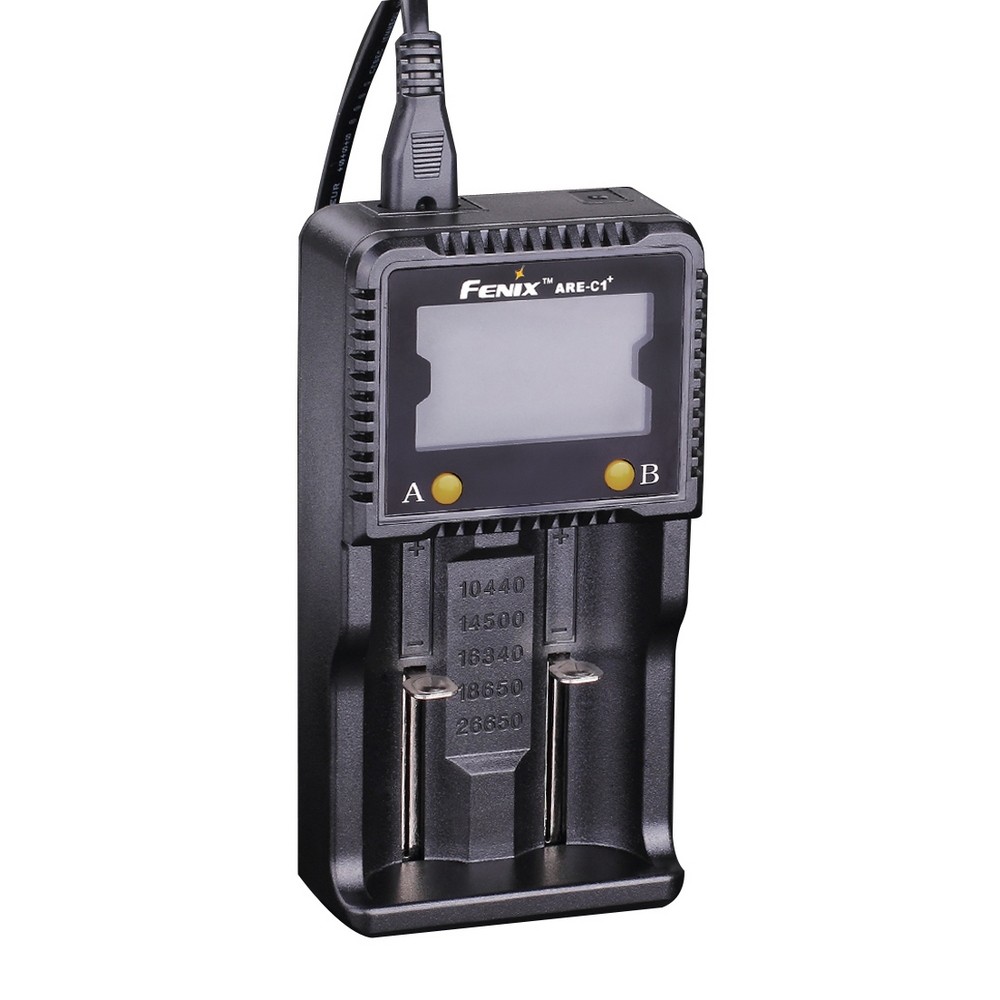картинка Зарядное устройство 26650, 18650, 16340, 14500, 10440 Fenix ARE-C1+