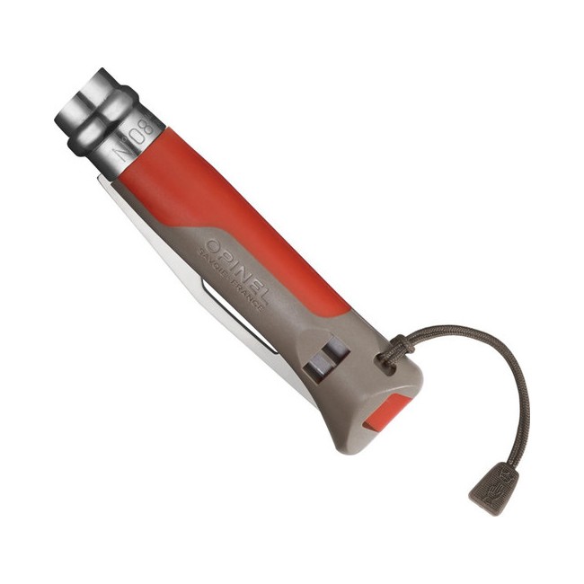картинка Нож Opinel №8 Outdoor Earth, красный, 001714
