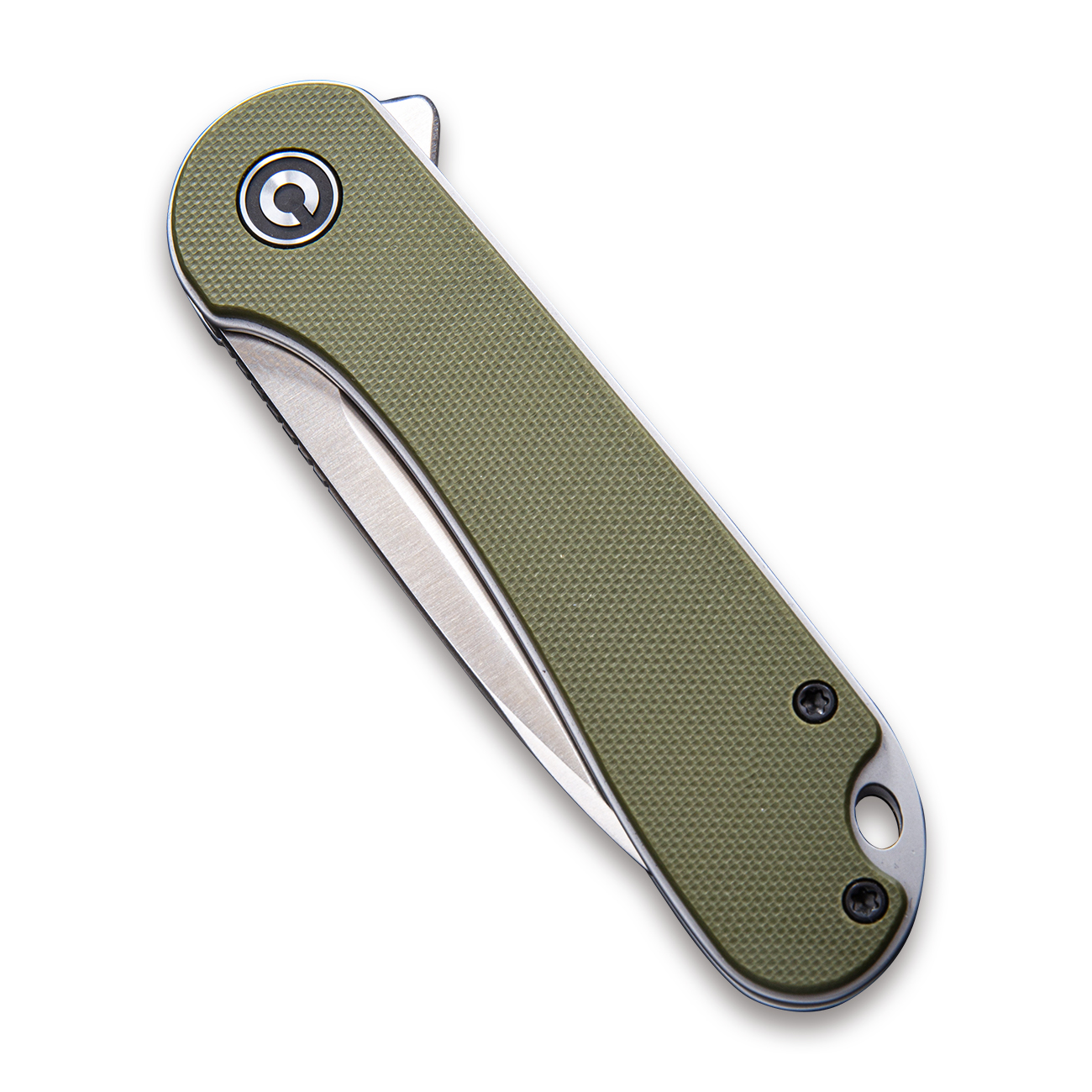 картинка Складной нож CIVIVI Elementum D2 Steel Satin Finished Handle G10 Green