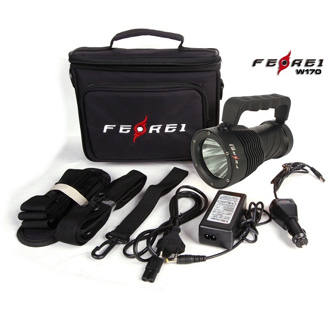 картинка Фонарь для дайвинга Ferei W170 SST-90 (холодный свет диода)