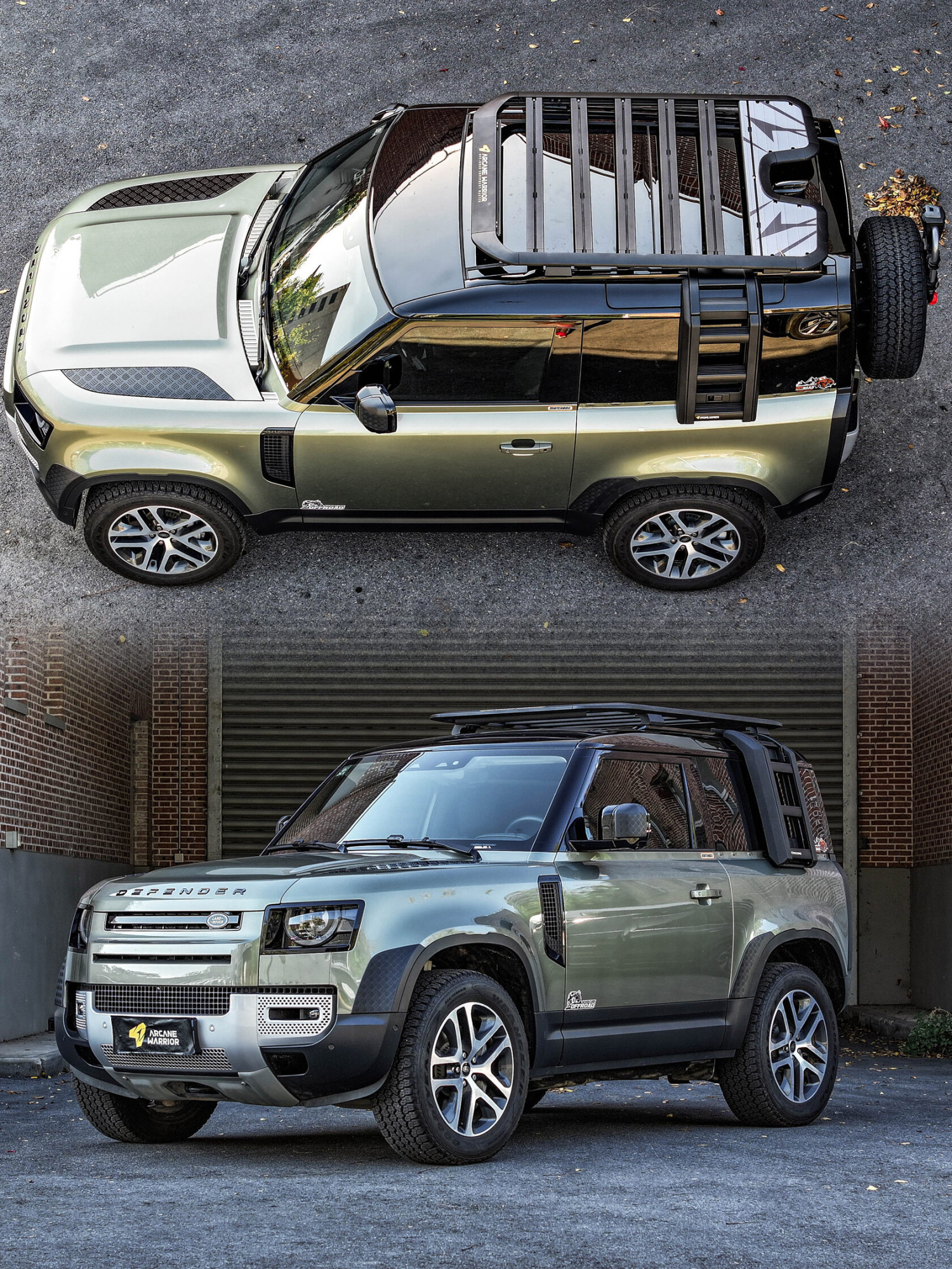 картинка Багажник экспедиционный STORM Roof Rack для Land Rover Defender 90