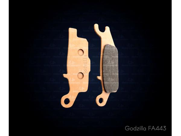 картинка Усиленные тормозные колодки для Yamaha "Godzilla" левые