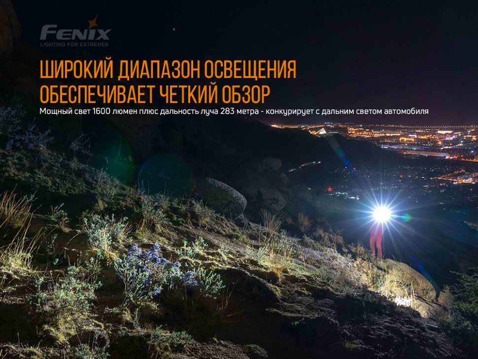 картинка Набор Fenix PD36R LED Flashlight+E01 V2.0
