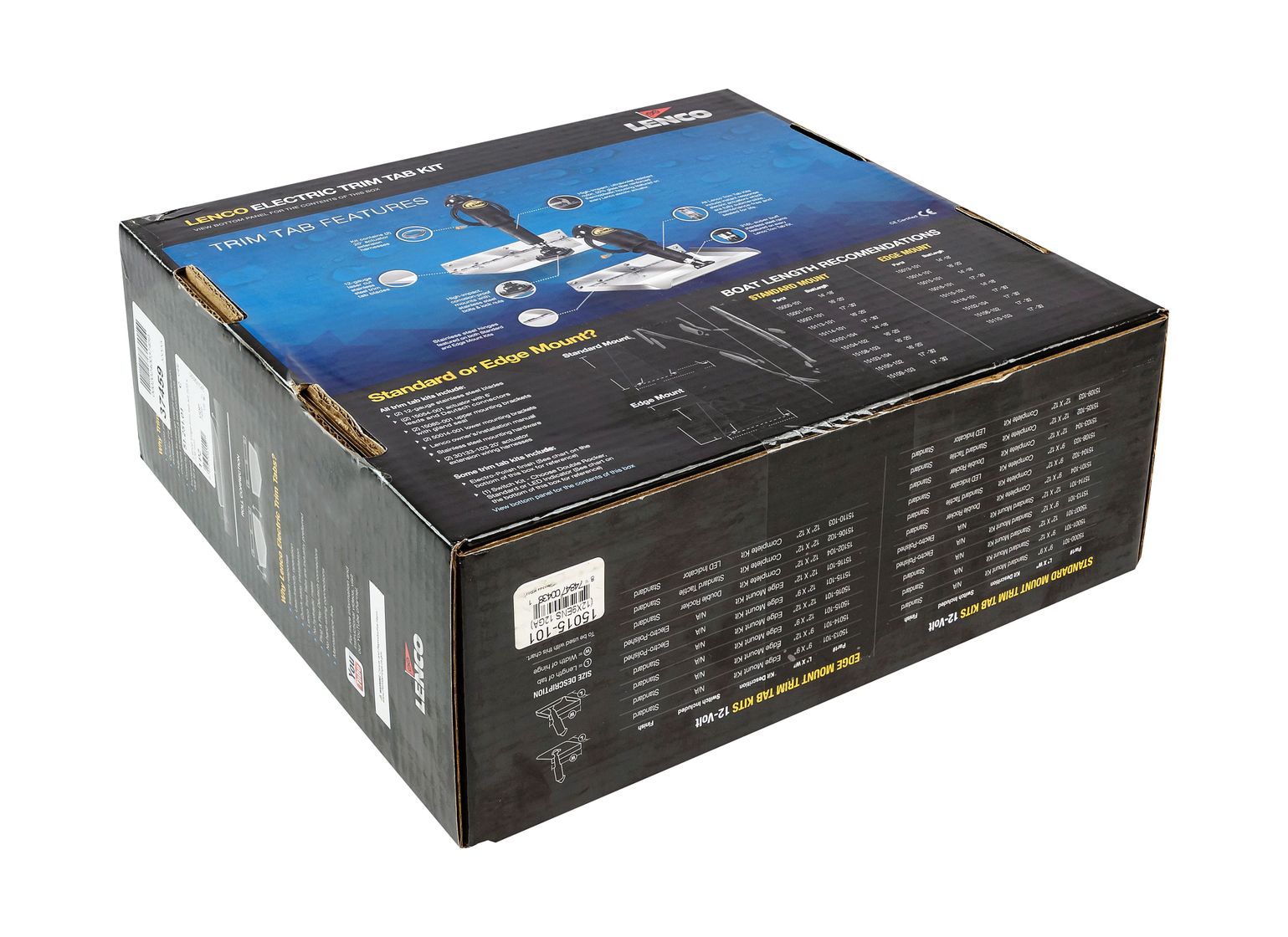 картинка Транцевые плиты Lenco Edge Mount 12x9 (15015-101)