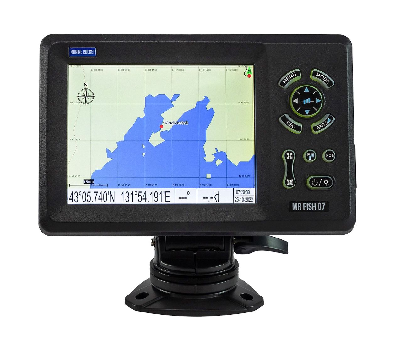 картинка Картплоттер морской 7", Marine Rocket