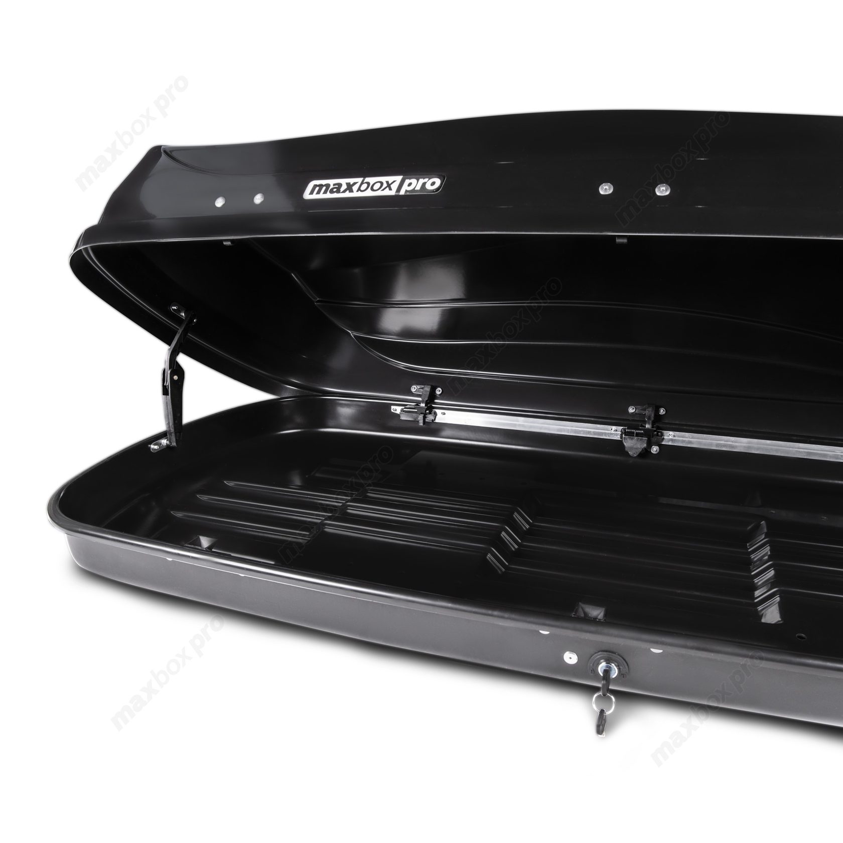 картинка Автобокс MaxBox PRO 520 (большой) черный глянцевый