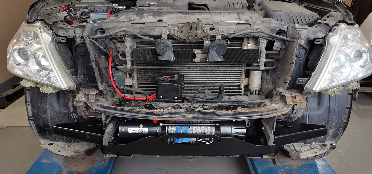 картинка Площадка лебедки Nissan Patrol Y62 2010+