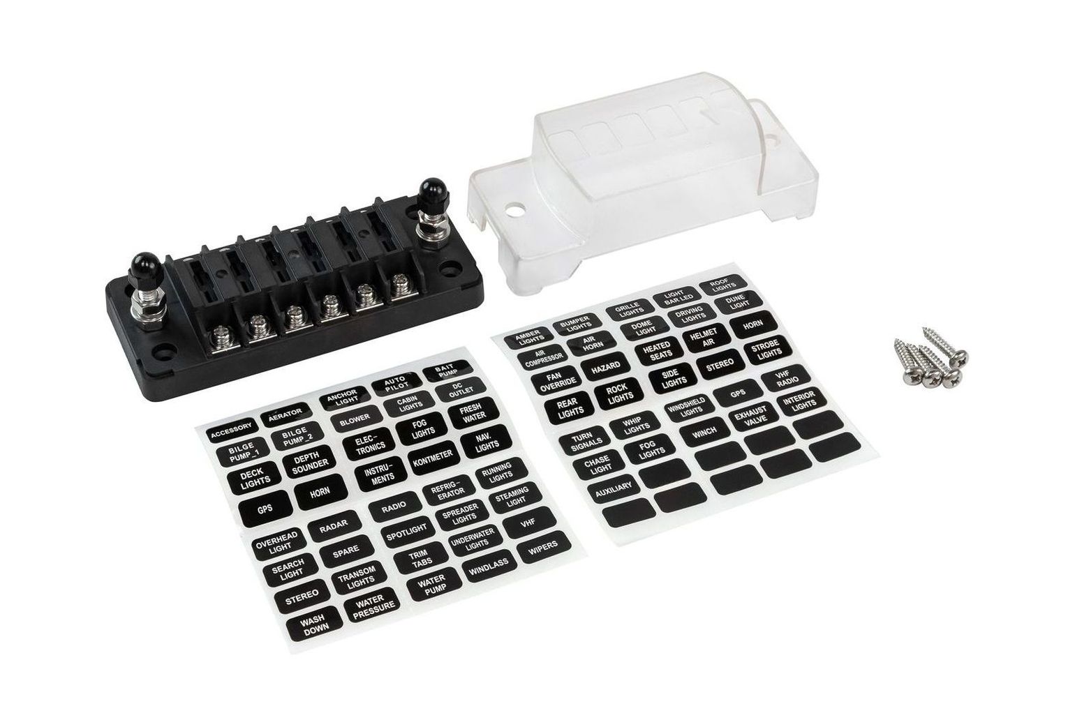 картинка Блок на 6 предохранителей, Marine Rocket