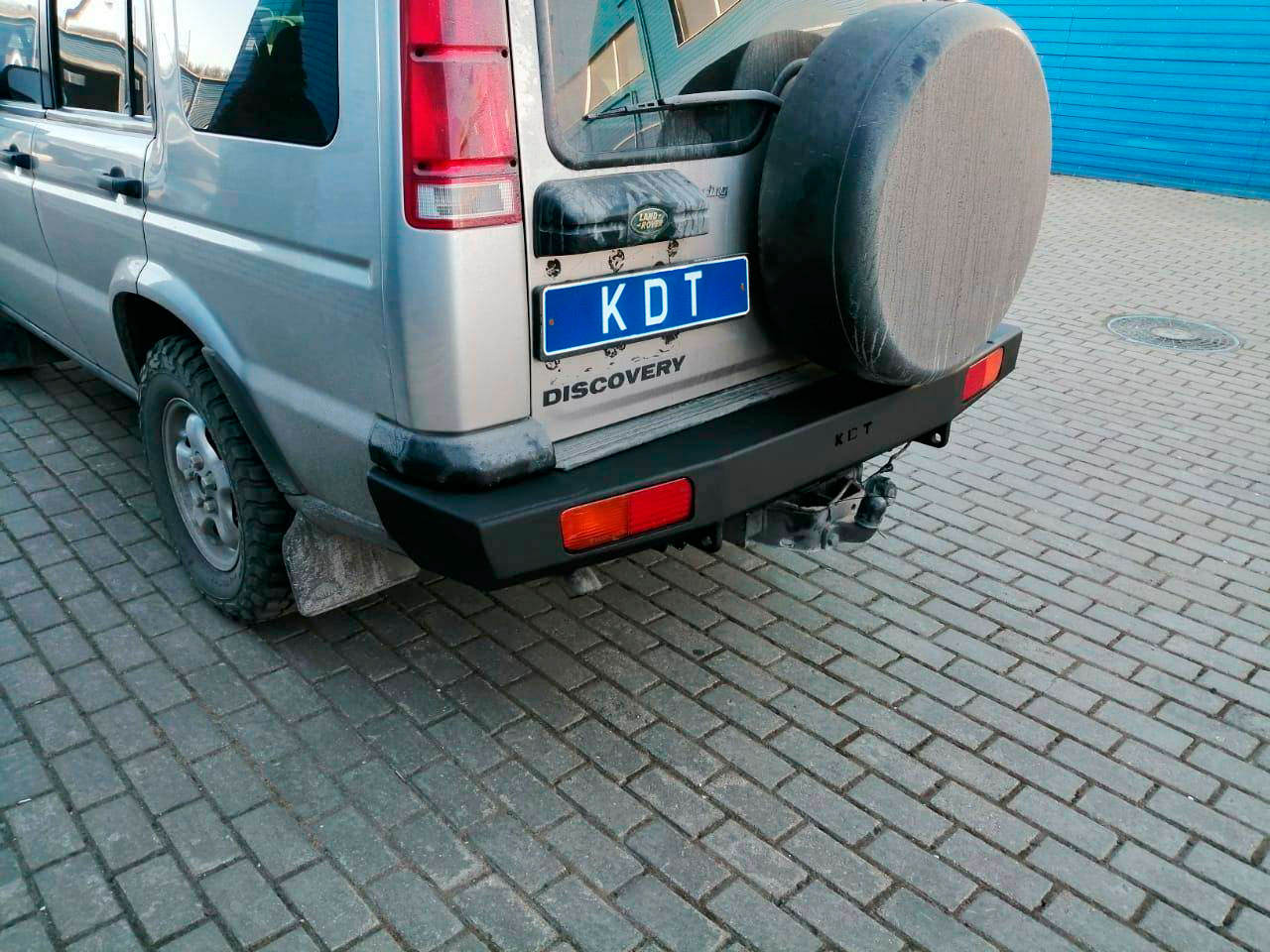 картинка Задний силовой бампер Land Rover Discovery 2