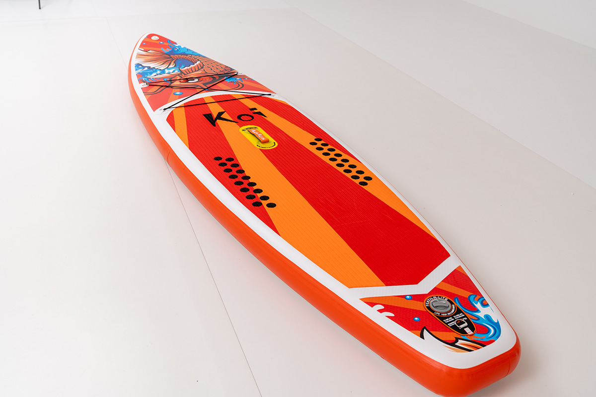 картинка Сапборд надувной Feath-R-Lite KOI 335x83x15 см, оранжевый