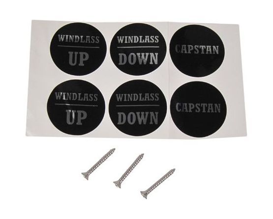 картинка Кнопка управления якорной лебедкой, палубная 12-24 В, 200А