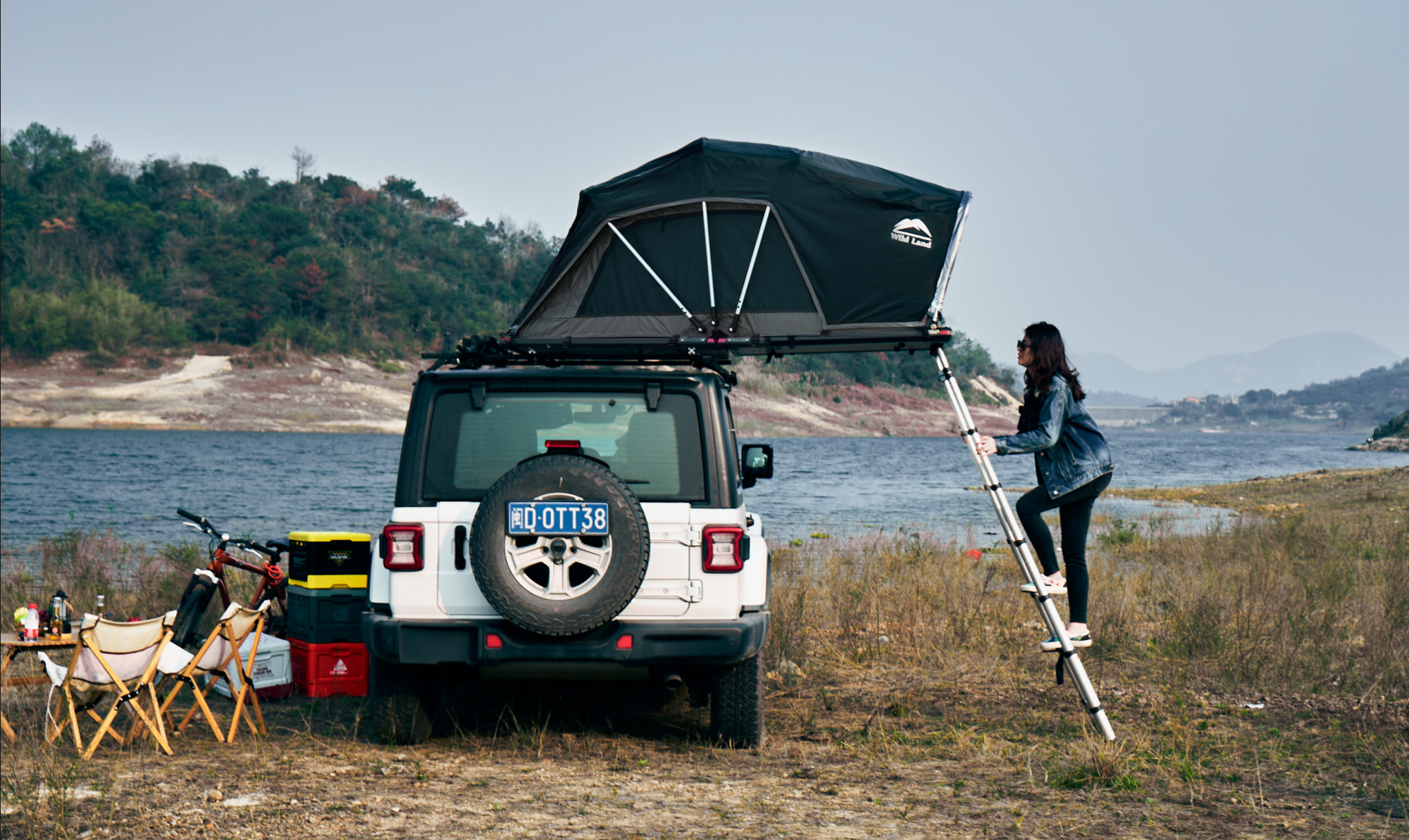 картинка Палатка на крышу автомобиля Wild Land Lite Cruiser 120