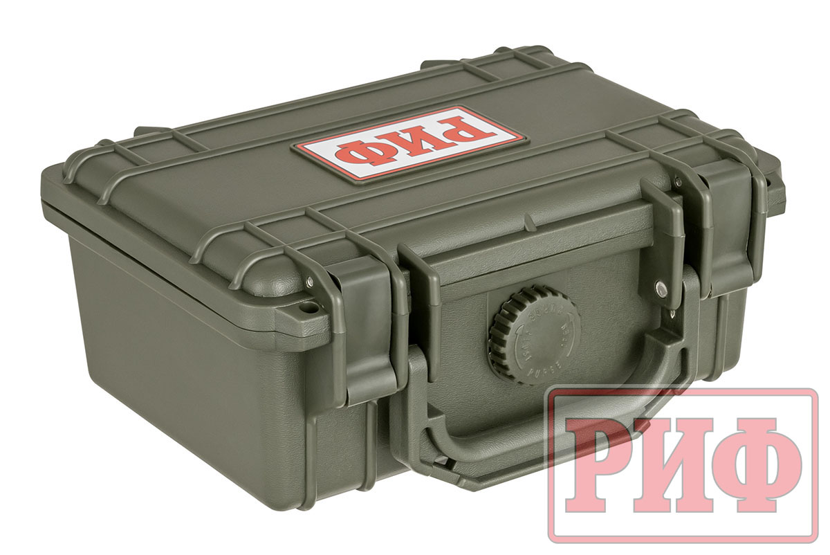Кейс РИФ 208х167х90 мм IP67, цвет Хаки