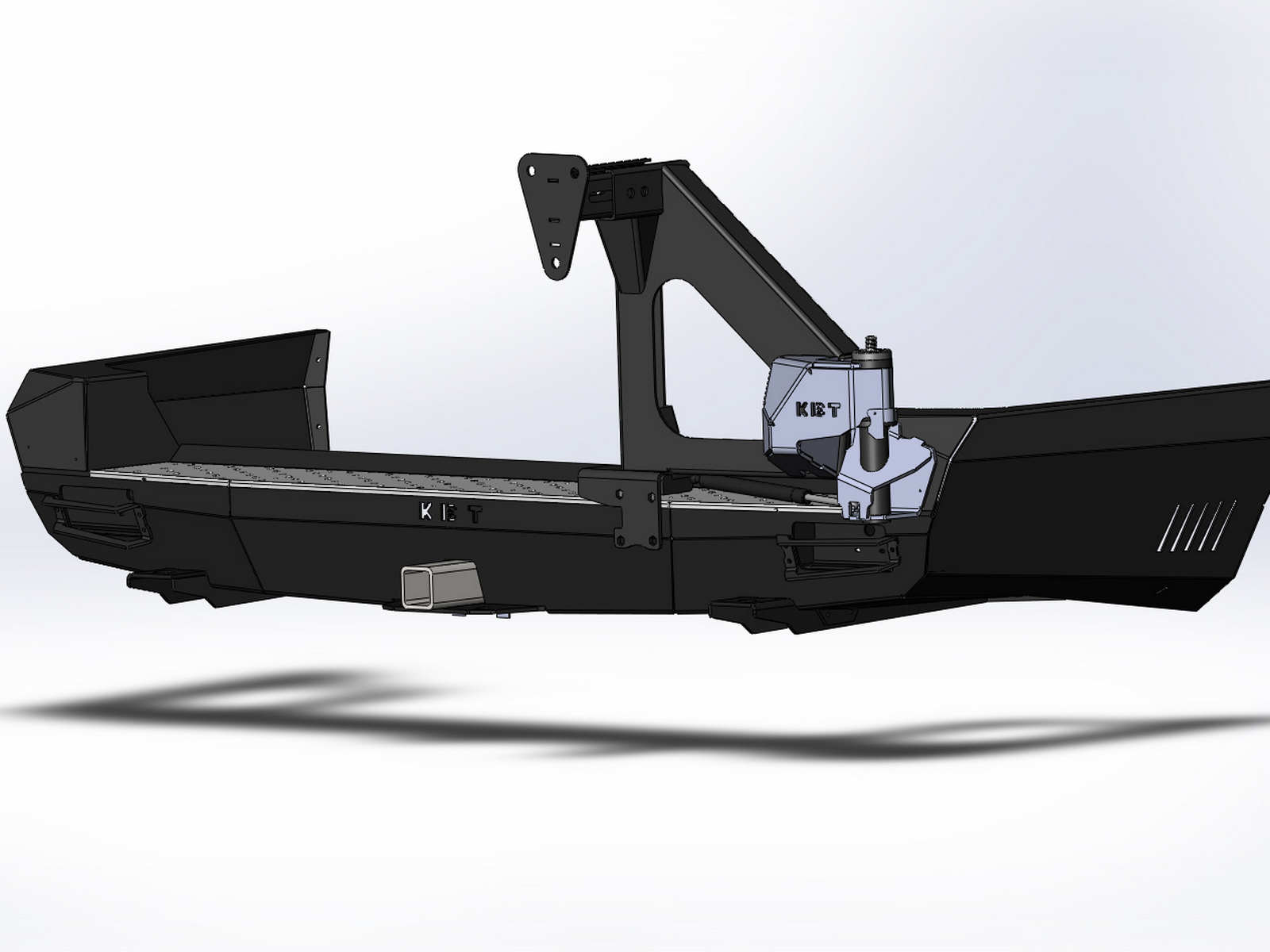 картинка Задний силовой бампер - Toyota Cruiser 200 арт.04022