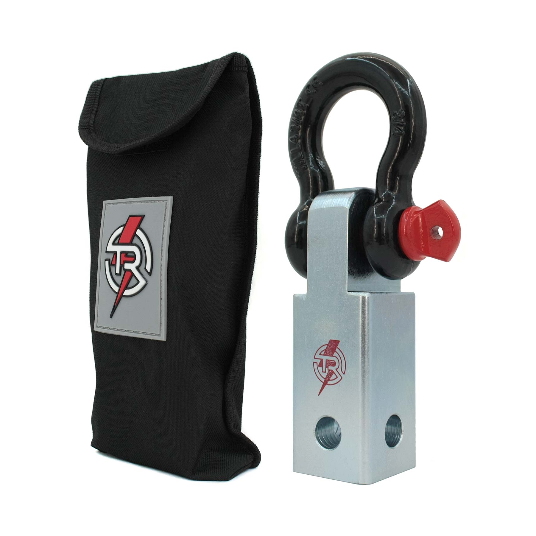 картинка Переходник буксировочный в квадрат с шаклом TR хром