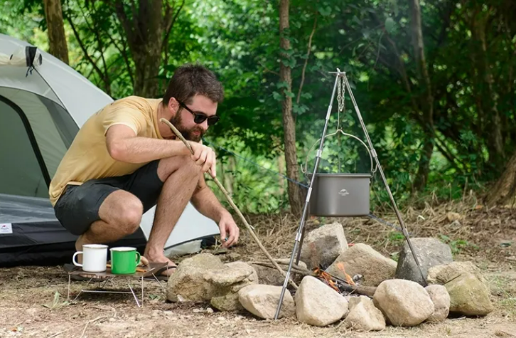 картинка Котелок туристический Naturehike 4 л.