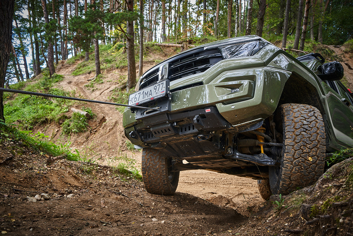 картинка Площадка лебёдки TANK 400 с защитой радиаторов