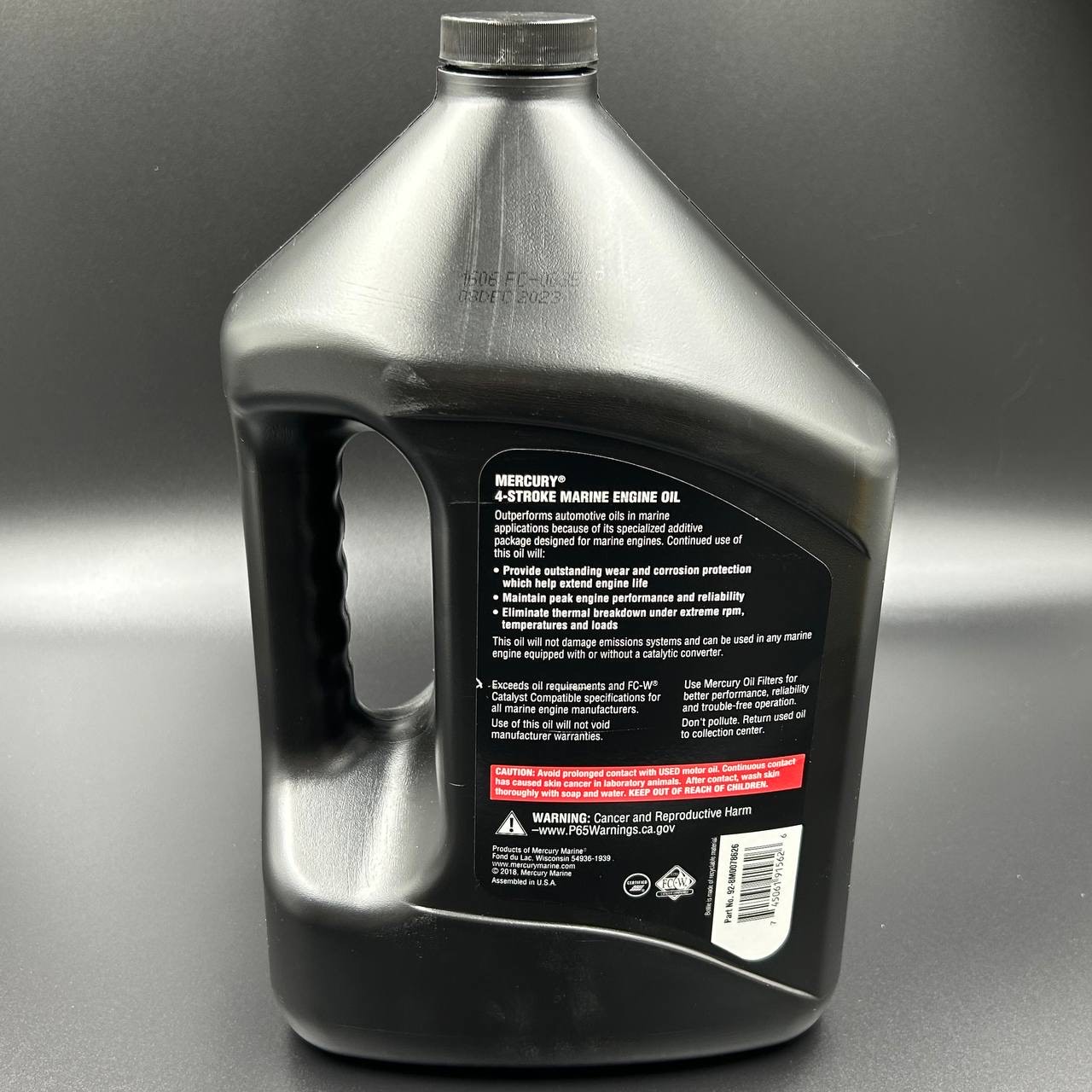 картинка Масло 4-х такт. 10W30 MINERAL, MERCURY, 3,78 л