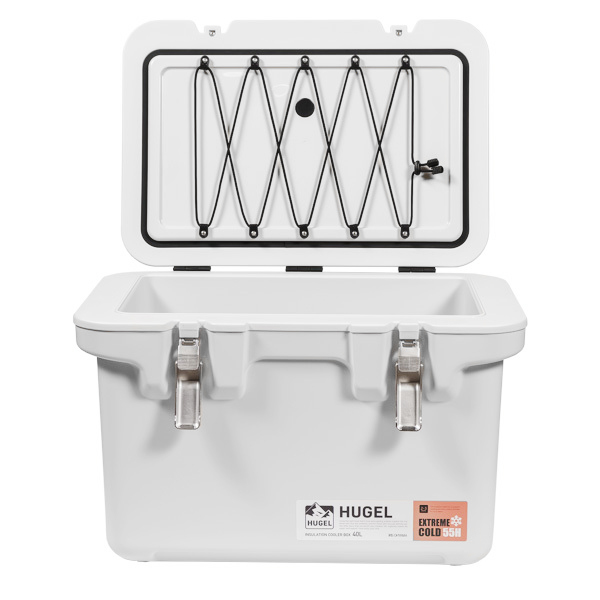 картинка Термобокс IRIS HUGEL VACUUM COOLER BOX TC-40 Белый, 40 литров