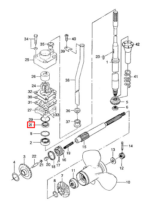 картинка Сальник Tohatsu (346-65013-0; 09289-17004) (17x30x9) (KACAWA)