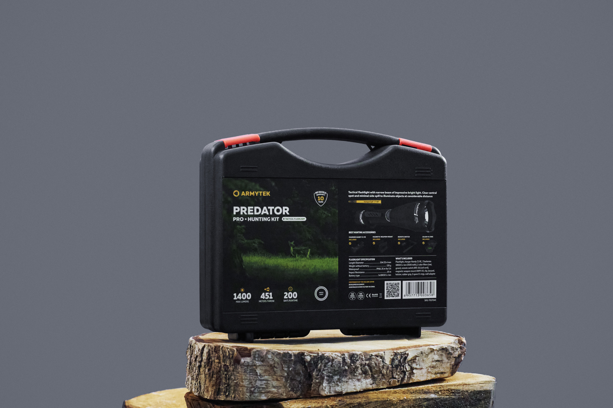 картинка Фонарь Armytek Predator Pro Hunting Kit