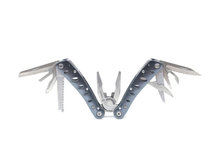 картинка Мультитул Ganzo 102x50х20мм 22 предмета серый